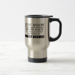 Caneca de viagem Rocket Science<br><div class="desc">Você é uma formadora de música,  ou conhece alguém que é? Então você sabe o quão difícil ele é realmente. Talvez devesse ter escolhido algo mais fácil... </div>