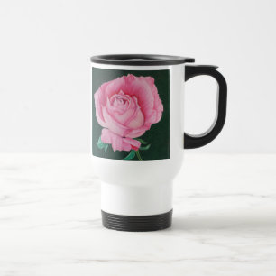 Caneca de viagem rosa de Petéis