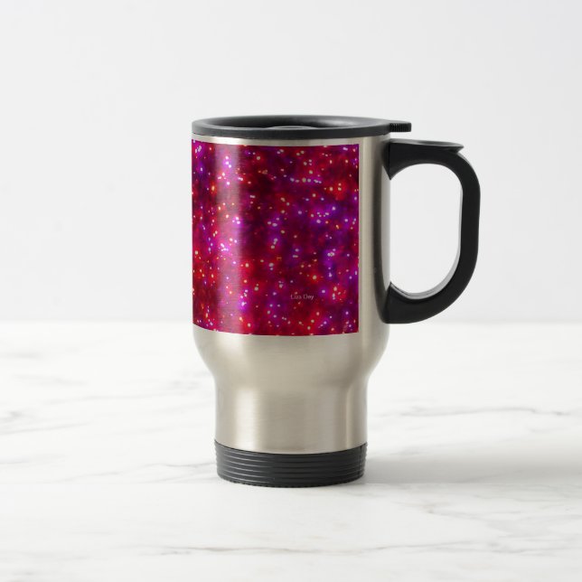 Caneca de Viagem 'Rosy Sparkle' (Direita)