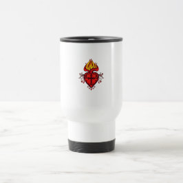 Caneca de Viagem Sagrado Coração de Jesus Católico
