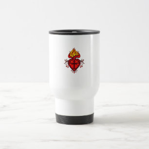 Caneca de Viagem Sagrado Coração de Jesus Católico