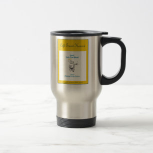 Caneca de viagem santamente da mistura da vaca