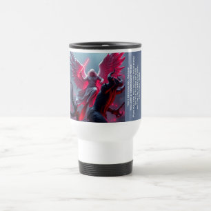 Caneca de Viagem São Miguel Arcanjo Derrota Sataná