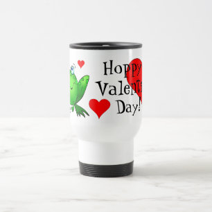 Caneca de Viagem Sapo de Desenho Animado Fofo Dia