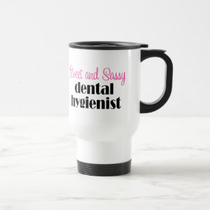 Caneca de viagem Sassy do higienista dental