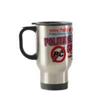 Caneca de viagem selvagem ida da exatidão política