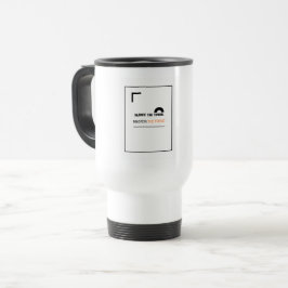 Caneca de Viagem Silence the Ticker | Presente par