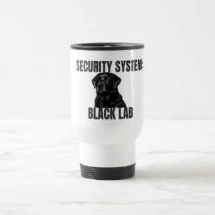Caneca de Viagem Sistema de Segurança Black Lab