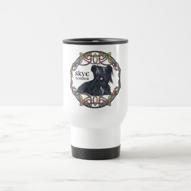 Caneca de Viagem Skye Terrier Celta (Centro)