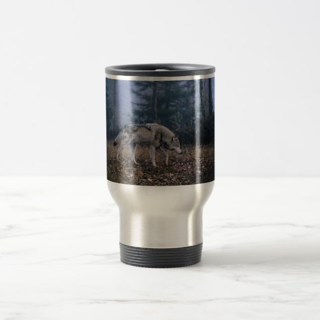 Caneca de viagem só do lobo (Centro)