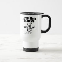 Caneca de viagem String Bass Play Boy