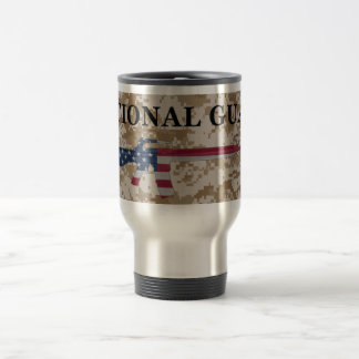 Caneca de viagem Tan da guarda nacional M16