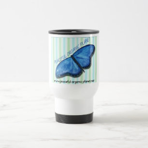Caneca de viagem térmica - planeta orgânico calm