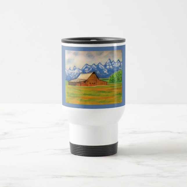Caneca de Viagem Um Modo de Vida Mais Simples (Centro)