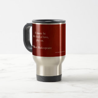 Caneca de Viagem Vermelha Presente para Professor