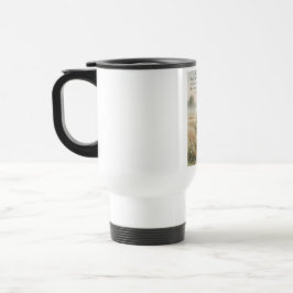 Caneca de Viagem Versículo Bíblico Romanos 8:28 Cr