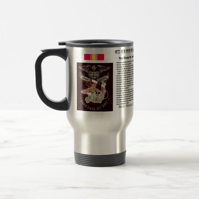 Caneca de viagem - você sabe que você é um médico (Esquerda)