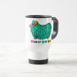 Caneca de viagem Zodiosa Ano Verde em China
