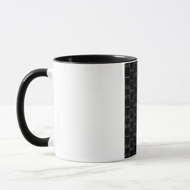 Caneca de Vibrações Positivas Design de Caneca (Esquerda)