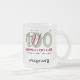 Caneca de Vidro Jateado