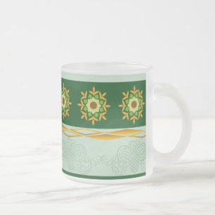 Caneca de vidro - verde 05