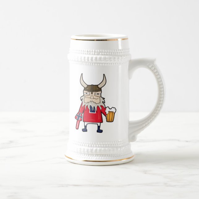 Caneca de Viking do norueguês (Direita)