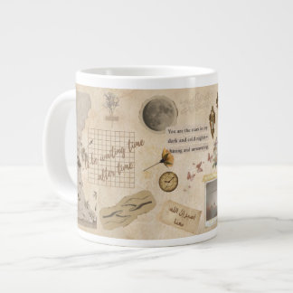 Caneca de vinheta com Urdu Arabe persa texto em in