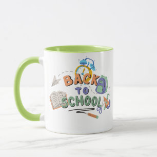 Caneca De volta à escola Mug de café Presente do profes