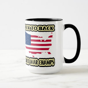 Caneca De volta aos campeonatos da Guerra Mundial