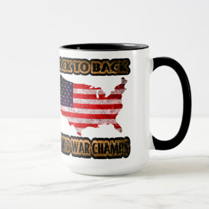 Caneca De volta aos campeonatos da Guerra Mundial