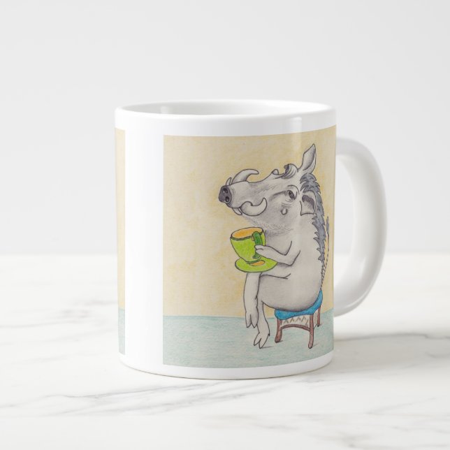 Caneca de Warthog. (Frente Esquerda)