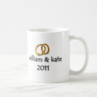 Caneca de William & de Kate 2011