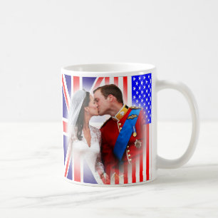 Caneca de William & de Kate Grâ Bretanha-América