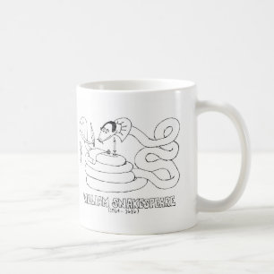 Caneca de William Snakespeare