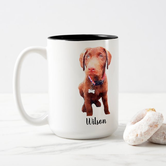Caneca de Wilson para Kait (Com Donut)