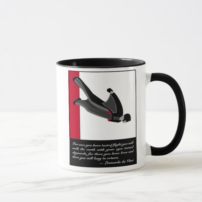 Caneca de Wingsuit Skydive (Direita)