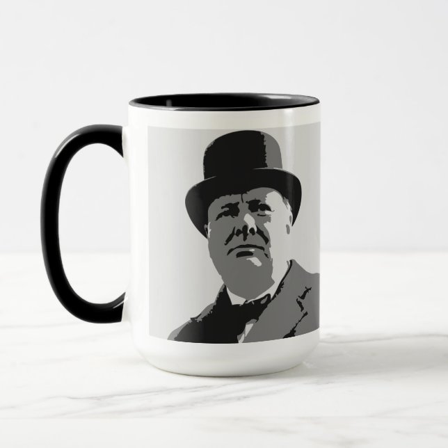 Caneca de Winston Churchill (Esquerda)