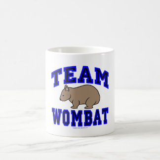 Caneca de Wombat IV da equipe