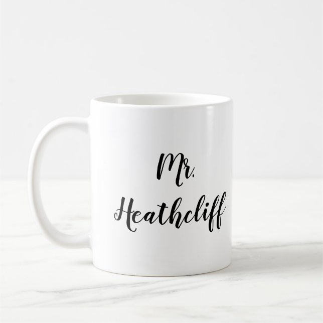Caneca de Wuthering Heights - de Heathcliff (Esquerda)