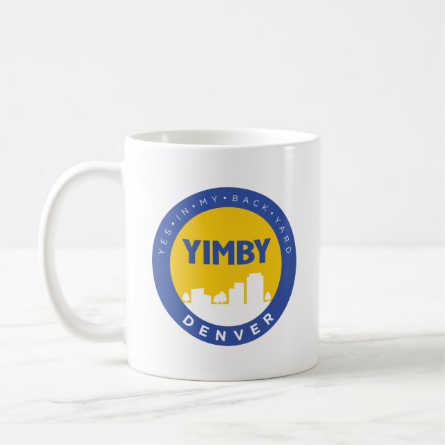 Caneca de YIMBY Denver (Esquerda)