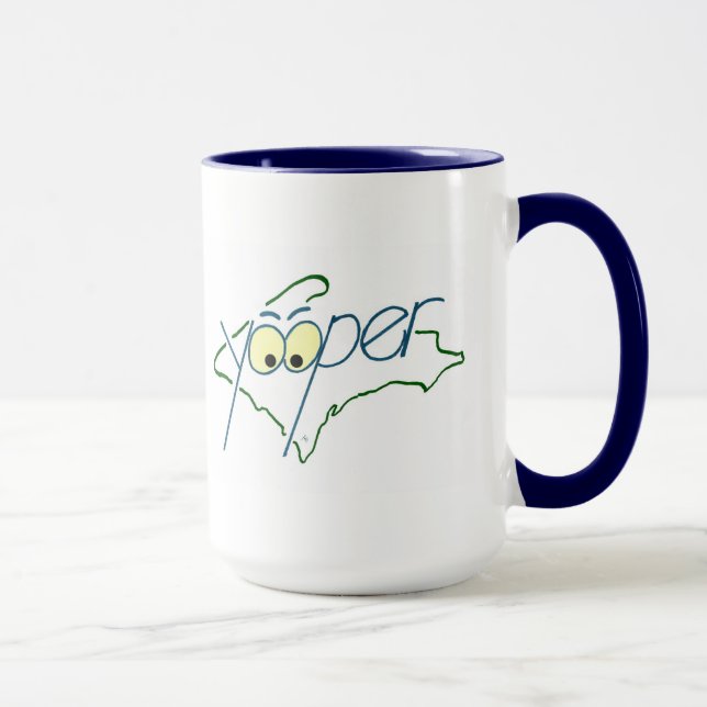 CANECA de YOOPER azul escuro (Direita)