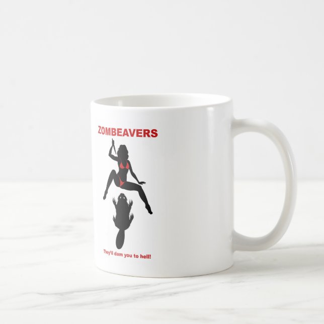 Caneca de ZOMBEAVERS (Direita)