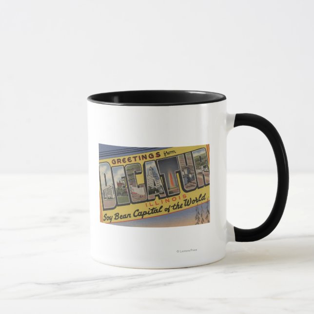 Caneca Decatur, Illinois (Soy Bean Capital) (Direita)