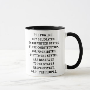 Caneca Décimo texto da alteração