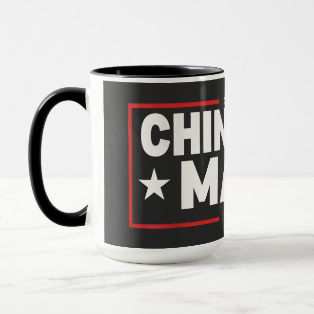 Caneca Declaração Chinga Tu MAGA (Esquerda)
