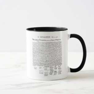 Caneca Declaração de independência