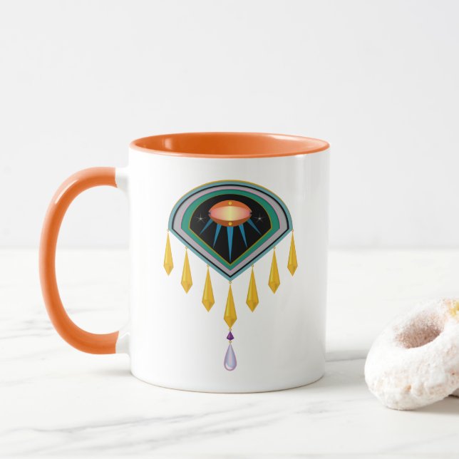 Caneca Deco Space Egg Mug 11oz. (Com Donut)