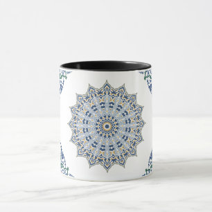Caneca Decoração Árabe Persa Oriental Turca Arabesco