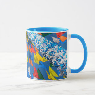 Caneca Decoração de Bandeira Triangular