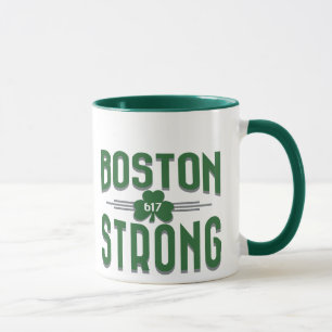 Caneca Decoração forte de 617 gráficos de Boston